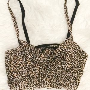 Victoria’s Secret Pink Leopard Lace Bralette